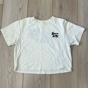 Ripcurl women’s cropped t-shirt | size XS